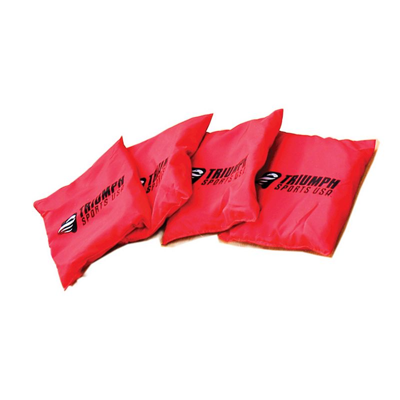 Triumph Canvas Duck Cloth Bean Bag Set, Red