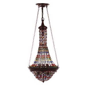 Safavieh 7-Light Beaded Chandelier