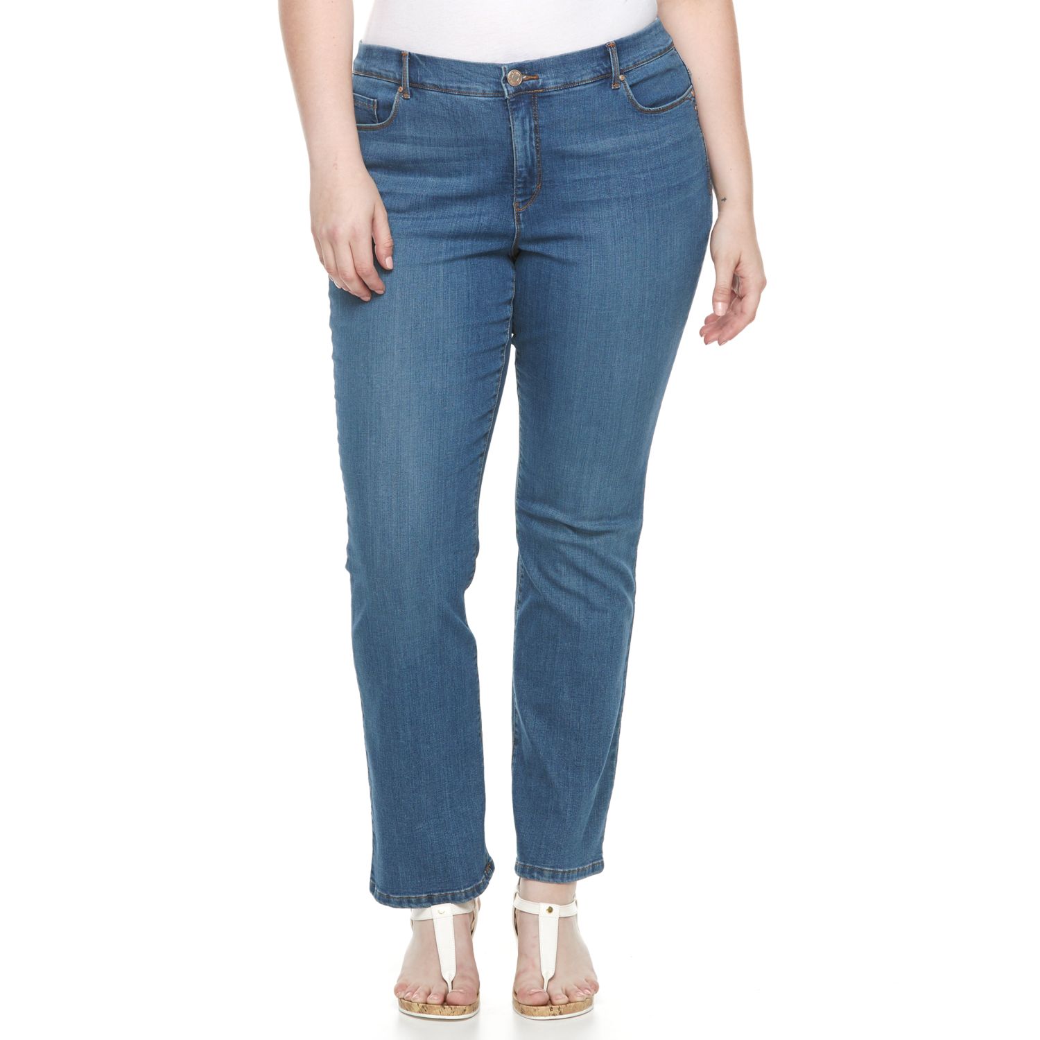 gloria vanderbilt plus size bootcut jeans