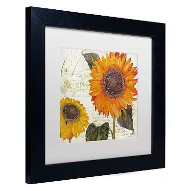 Trademark Fine Art Sundresses II Black Framed Wall Art