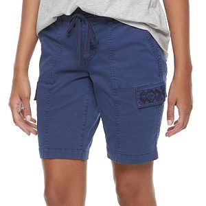 Petite SONOMA Goods for Life™ Utility Bermuda Shorts