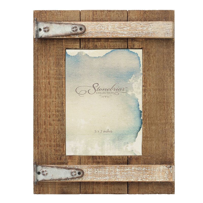 76234233 Stonebriar Collection Wood 5 x 7 Frame, White, 5X7 sku 76234233