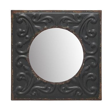 Stonebriar Collection Metal Square Wall Mirror