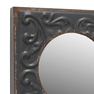 Stonebriar Collection Metal Square Wall Mirror