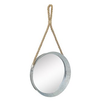 Stonebriar Collection Galvanized Metal Wall Mirror