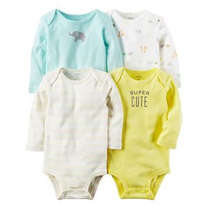Baby Carter's 4-pk. Long Sleeve 