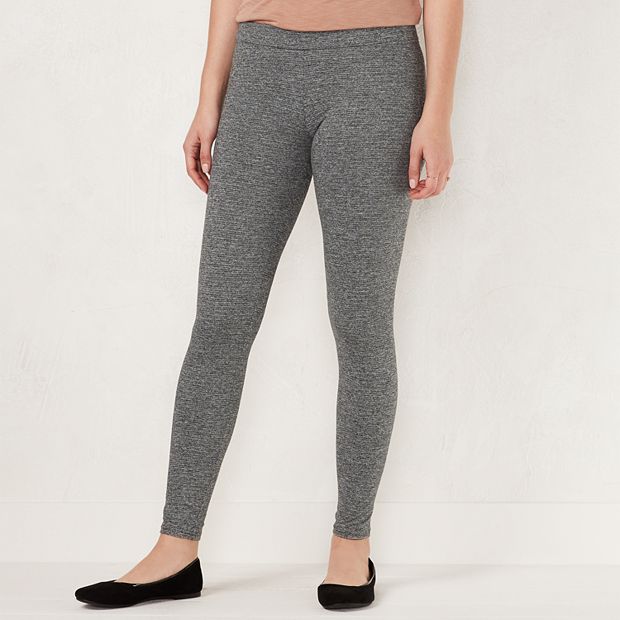 LC Lauren Conrad, Pants & Jumpsuits, Lauren Conrad Mid Rise Black Leggings