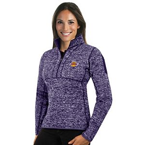 Women's Antigua Los Angeles Lakers Fortune Pullover