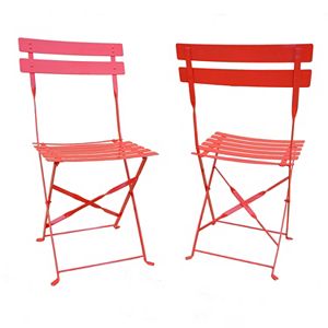 Malibu Outdoor Folding Chair 2-piece Set
