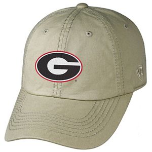 Adult Top of the World Georgia Bulldogs Crew Adjustable Cap