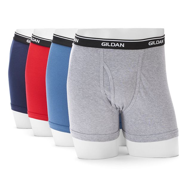 24 Pieces Gildan Men's White Briefs 6-Pack - Mens Underwear