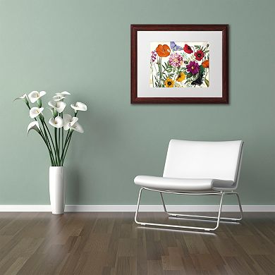 Trademark Fine Art Printemps I Framed Wall Art