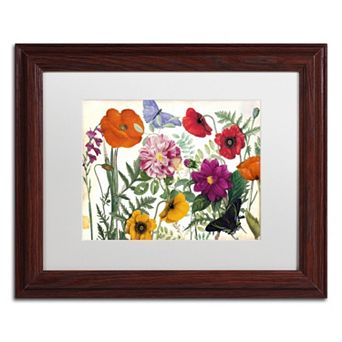 Trademark Fine Art Printemps I Framed Wall Art