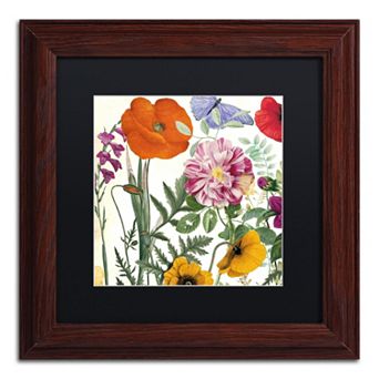 Trademark Fine Art Printemps II Washed Finish Framed Wall Art