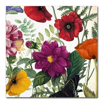 Trademark Fine Art Printemps III Canvas Wall Art