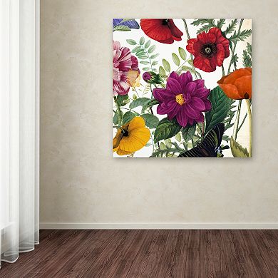 Trademark Fine Art Printemps III Canvas Wall Art