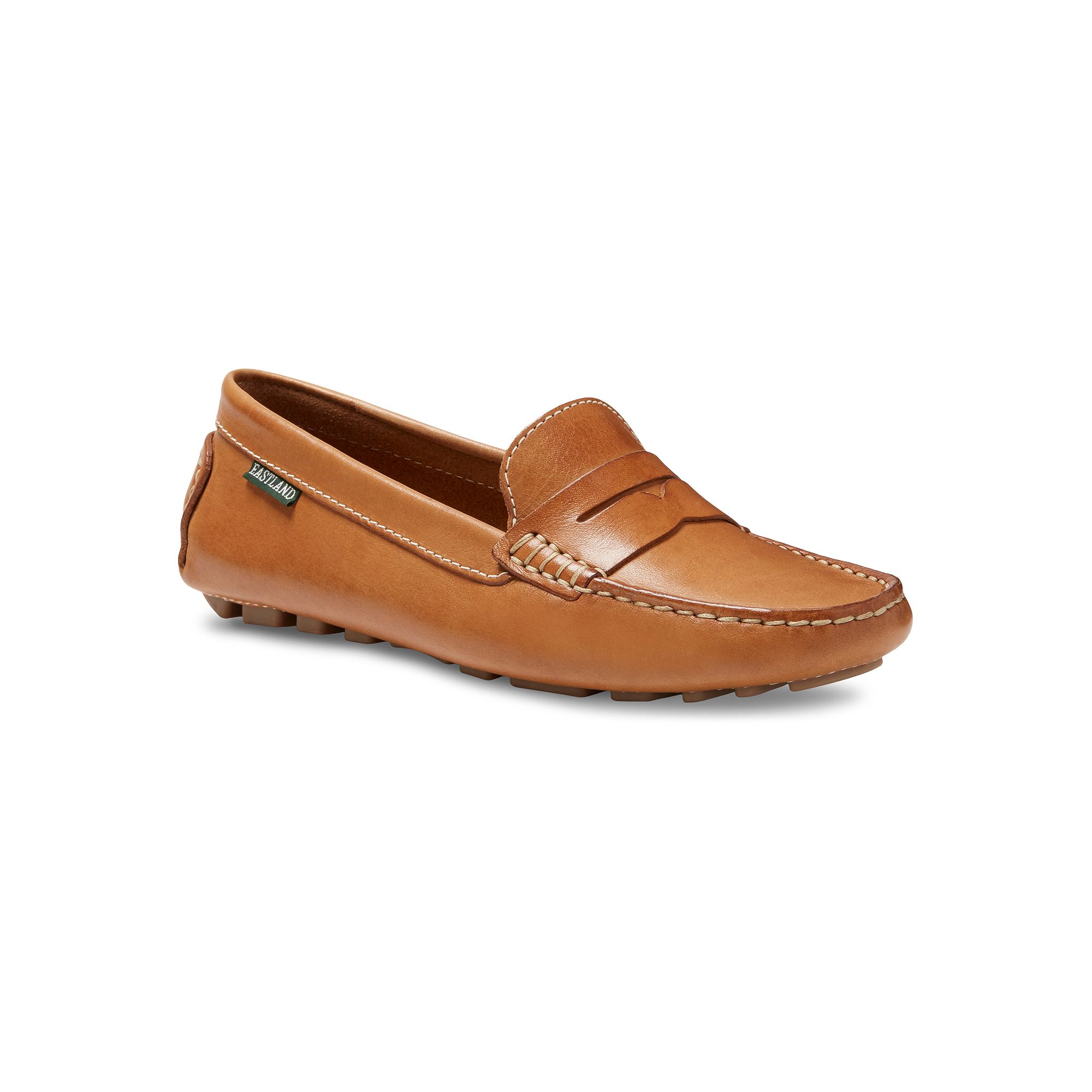 Eastland Patricia Womens Penny Loafers, Size: 7, Camel