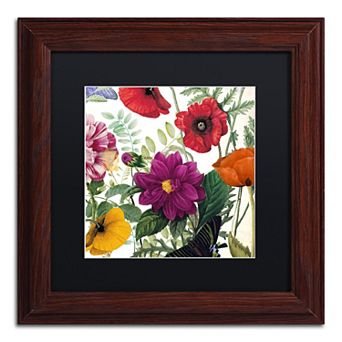 Trademark Fine Art Printemps III Framed Wall Art