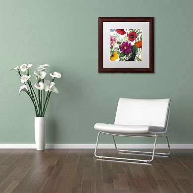 Trademark Fine Art Printemps III Framed Wall Art