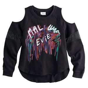 Disney D-signed Descendants 2 Girls 7-16 Mal, Uma & Evie Pullover Top