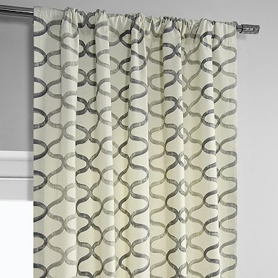 EFF 1-Panel Illusions Printed Window Curtain 