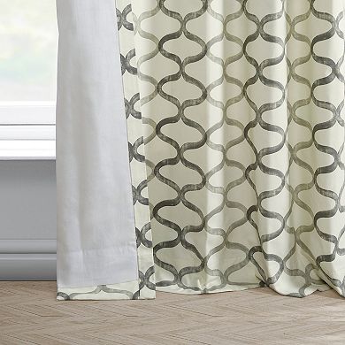 EFF 1-Panel Illusions Printed Window Curtain