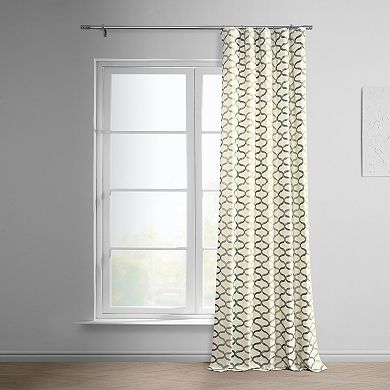 EFF 1-Panel Illusions Printed Window Curtain