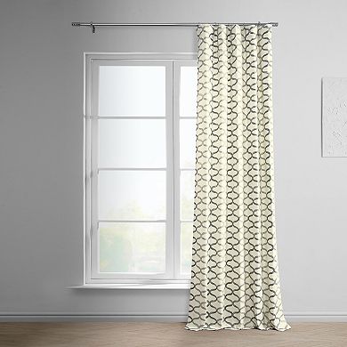 EFF 1-Panel Illusions Printed Window Curtain 