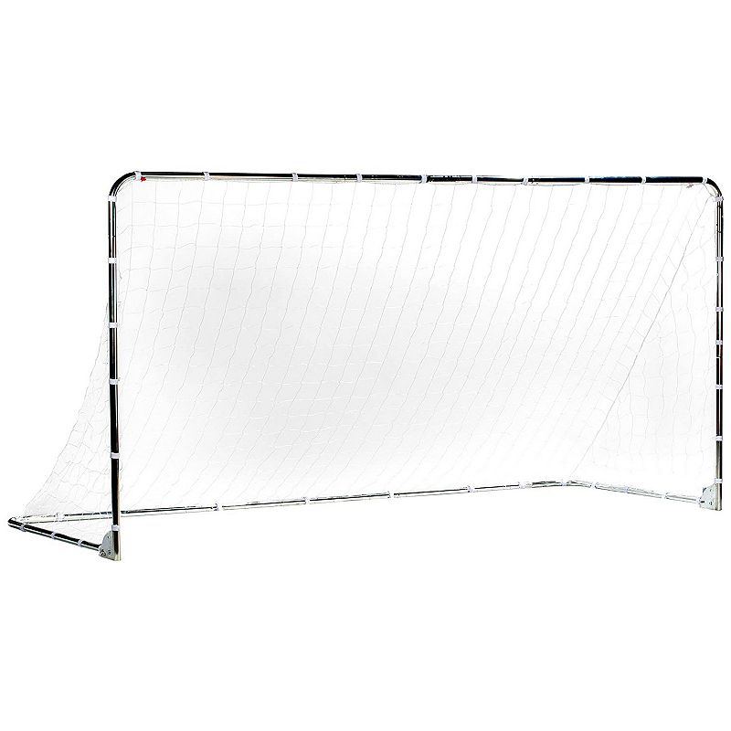 Franklin Sports 6-ft x 12-ft Galvanized Steel Folding Soccer Goal, Multicol