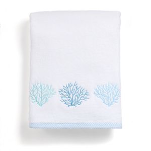 Destinations Sea Reef Embroidered Bath Towel