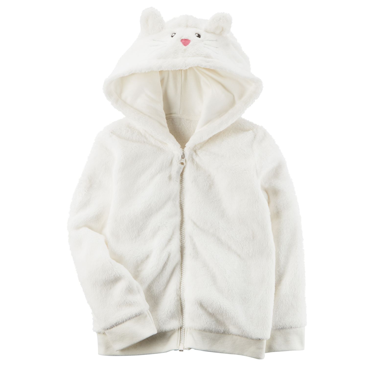 zip up hoodie with cat ears