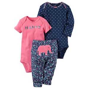 Baby Girl Carter's Polka-Dot Bodysuit, 