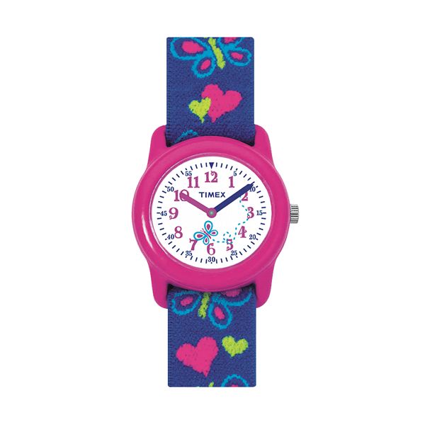 Timex® Kids' Heart & Butterfly Watch - T890019J