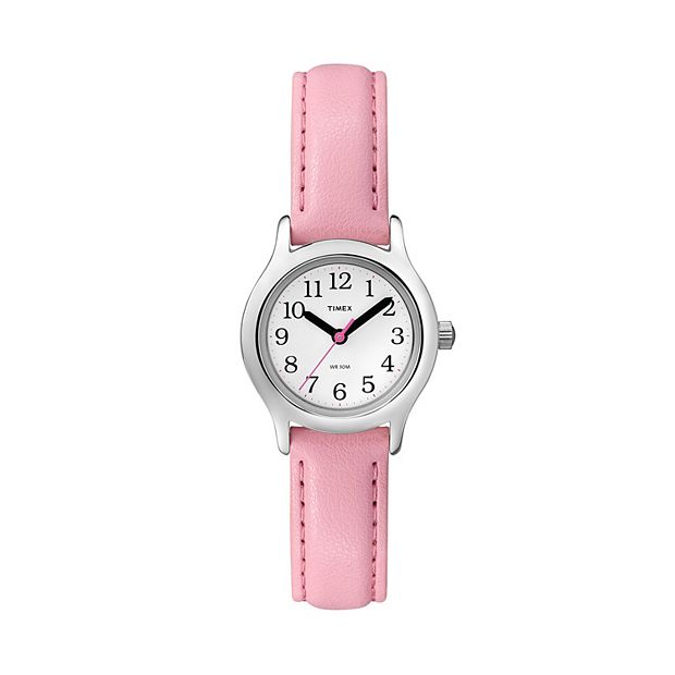 Leather timex childrens clearance watches