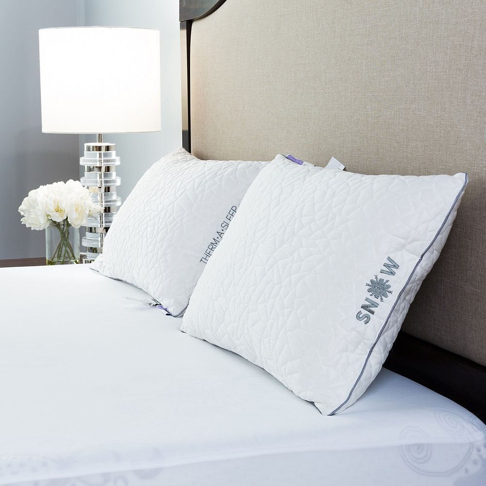 Protect A Bed Therm A Sleep Back Sleeper Nordic Chill Fiber Pillow