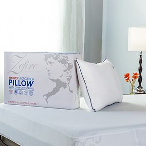 Protect-A-Bed Hybrid Memory Foam Comfort Spring Soft Pillow