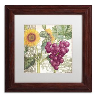 Trademark Fine Art Dolcetto II Framed Wall Art