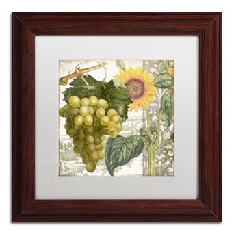 Trademark Fine Art Dolcetto III Matted Framed Wall Art