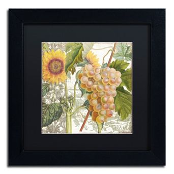 Trademark Fine Art Dolcetto IV Black Matted Framed Wall Art