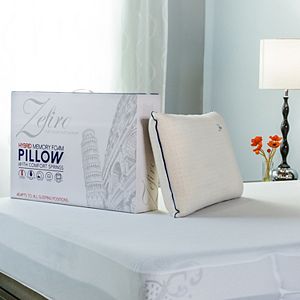 Protect-A-Bed Hybrid Memory Foam Comfort Spring Firm Pillow