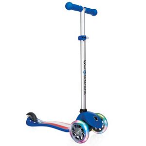 Globber Primo Fantasy 3-Wheeled Adjustable Height Scooter with LED Light-Up Wheels