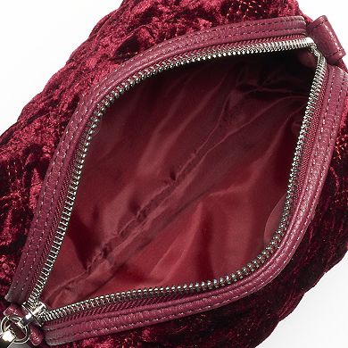 SO® Quilted Velvet Pouch