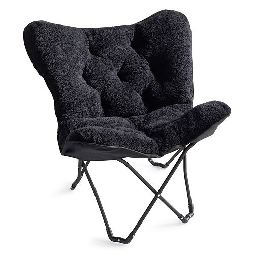 Simple By Design Memory Foam Butterfly Chair 