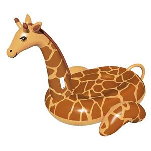 Blue Wave Giant Giraffe 96-in Inflatable Ride-On Pool Float