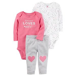 Baby Girl Carter's Heart Bodysuit, 