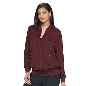Women's Jennifer Lopez Oversize Bomber Jacket