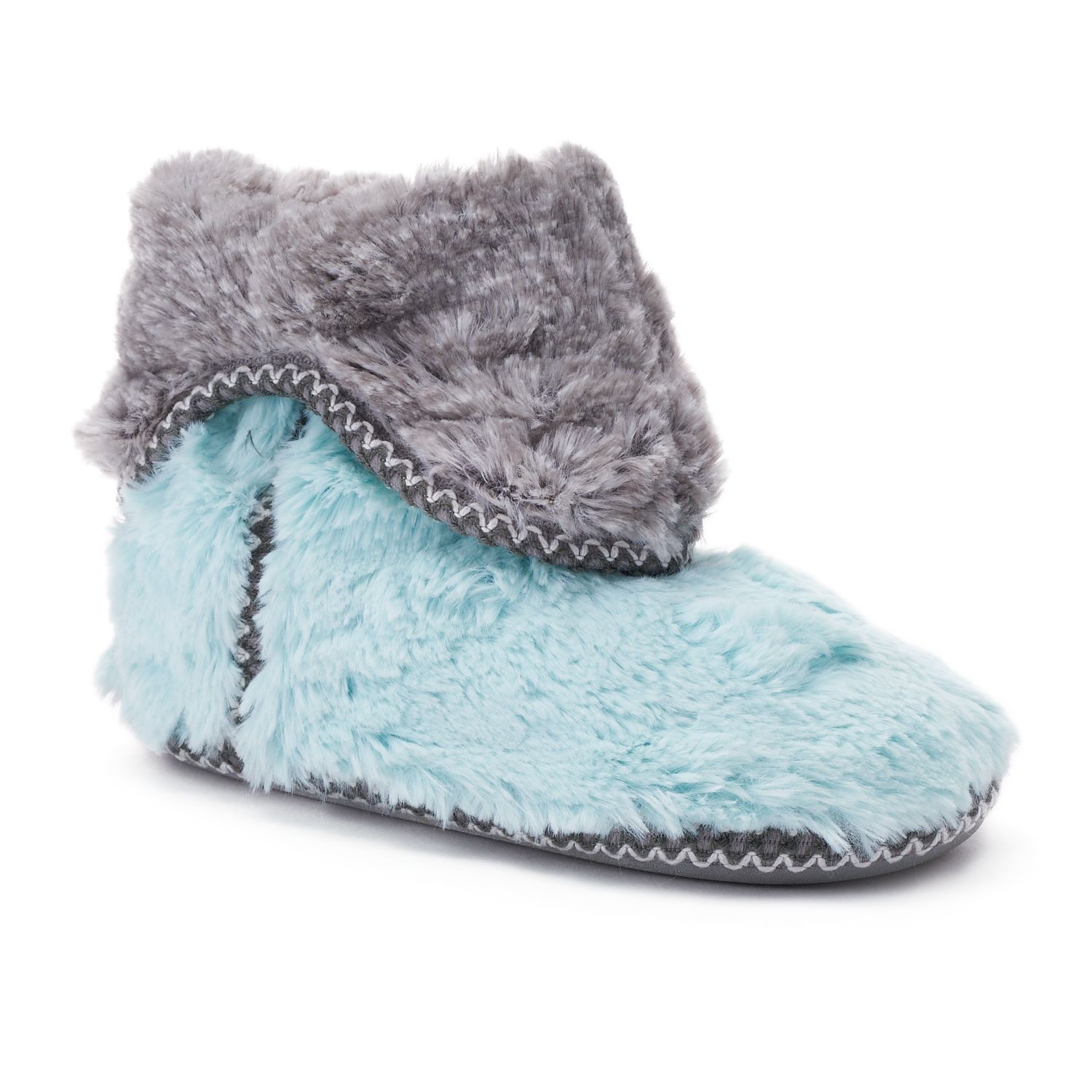 dearfoam fold down bootie slippers