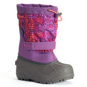 Columbia Powderbug Plus II Girls' Waterproof Winter Snow Boots