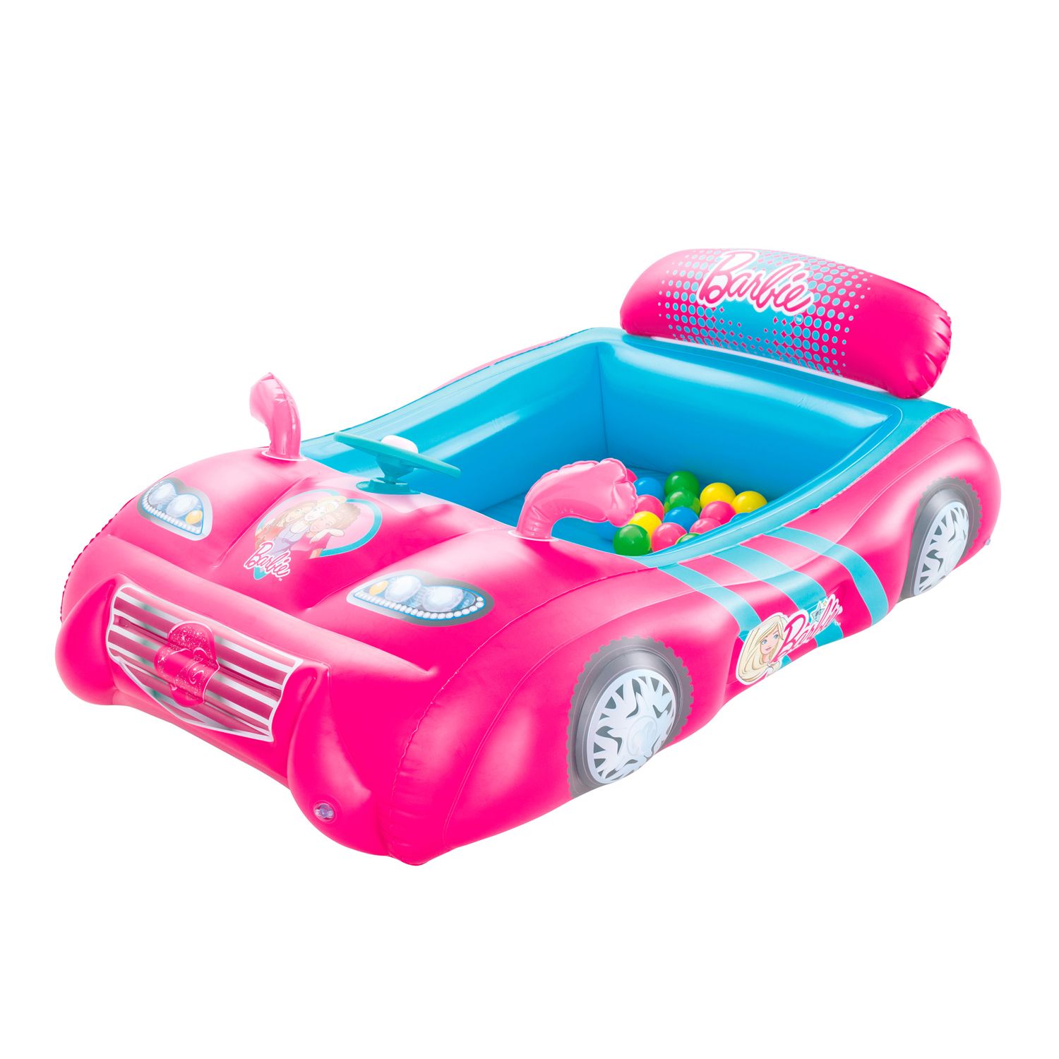 barbie car with boat