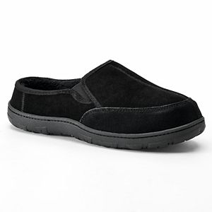 Men's Chaps Suede Clog Slippers